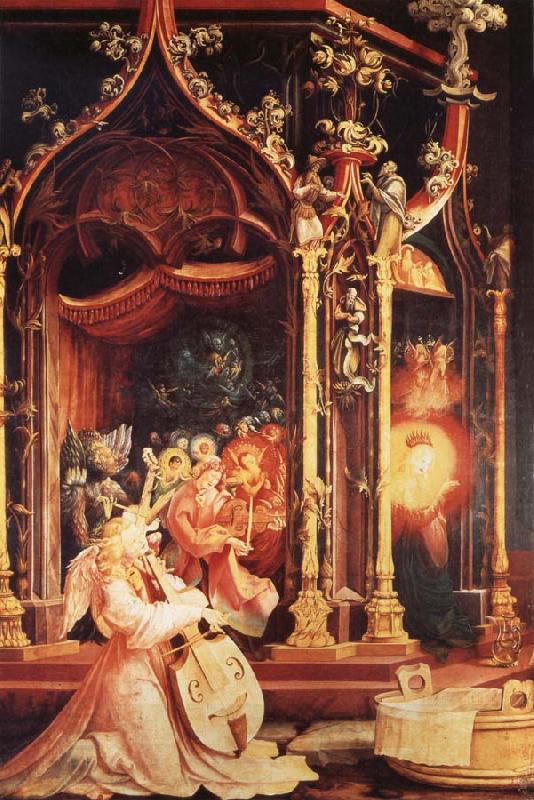 Grunewald, Matthias Der Isenheimer Altar.Ausschnitt:Engelskonzert China oil painting art